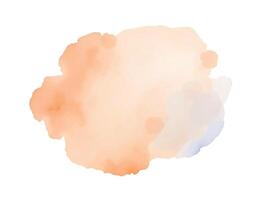 Subtle watercolor texture in warm orange and peach tones, ideal for backgrounds, digital art, or minimalistic designs. vector