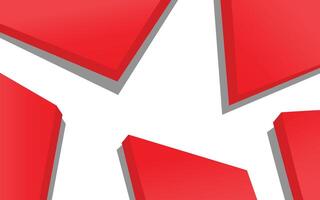 Simple red abstract Background design vector
