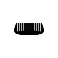 Comb icon isolated on white background. vector