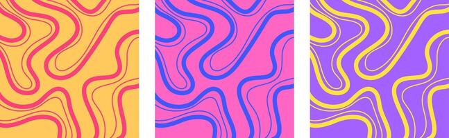 Color Symphony an abstract composition where various shades intertwine, creating a layered space of emotions, contrasts, and harmony vector