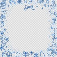 winter background with new year background and space for text vector