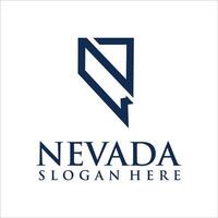 Nevada logo design template element vector
