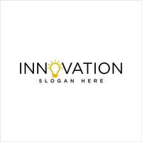 Lighting technology innovation vector