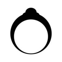 ring icon simple vector