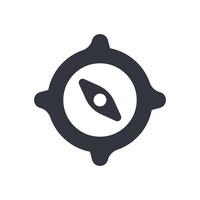 Compass Logo Template Icon vector