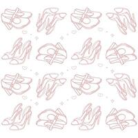 high heels pattern vector