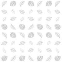 simple leaves pattern