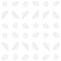 leaves pattern minimalist