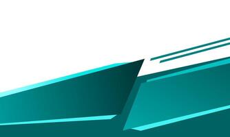 geometric background in dark ice blue and light vector