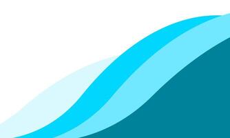 abstract wave background in blue multicolor vector