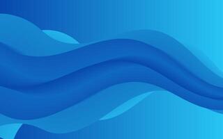 abstract blue wave background with a wave vector