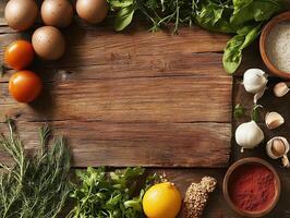 Fresh Ingredients for Culinary photo