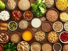 A Diverse Array of Healthy Ingredients photo
