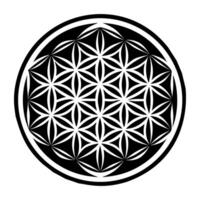 Ancient sigil icon in filled style vector