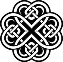 A solid icon of infinite knot vector