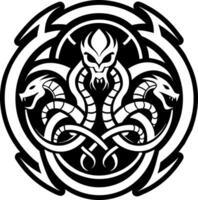 Glyph style icon of hydra regeneration vector