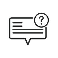 customer support communication icon illustration vector