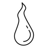 Ink drop falling down creating a splash effect vector