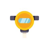 Parking meter showing available parking spot icon illustration vector