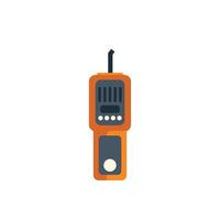 Gas detector device detecting gas leak in house vector