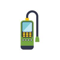 Gas analyzer device detecting methane propane concentration level vector