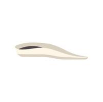 Orthopedic insole providing cushioning support for comfortable walking vector