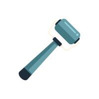 Jade roller massager tool for face care and relaxation vector