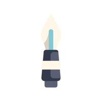 Fountain pen nib for writing and calligraphy design element vector