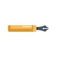 Ink pen drawing tool for writing and sketching vector