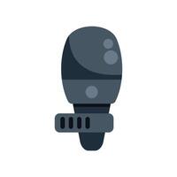 Studio condenser microphone for recording audio vector