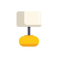 Modern desk lamp illuminating workspace for productivity vector