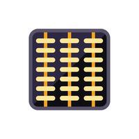Abacus showing concept of calculation and finance vector