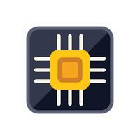 Cpu chipset microprocessor showing computing power vector