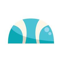 Half circle abstract shape forming a dome vector