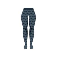 Wavy patterned compression stockings for medical use promoting blood circulation vector