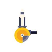 Angle grinder cutting disc cutting tool construction tool power tool vector