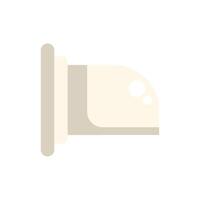 Modern security camera recording footage icon vector