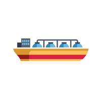 Lng tanker ship transporting liquefied natural gas across ocean vector
