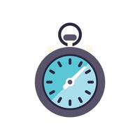 Classic stopwatch measuring time passing by vector
