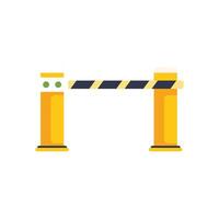 Automatic security system gate closing access point vector