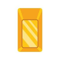 Golden ticket admit one single event access pass vector