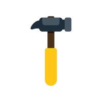 Claw hammer striking a surface with force vector