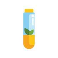 Green energy battery powering the future with renewable resources vector