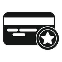 Bonus card reward program offering exclusive perks and privileges vector