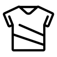 Modern t shirt design with stylish diagonal lines enhancing visual appeal vector