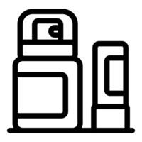 Sprayer and stick deodorant providing refreshing and long lasting fragrance vector