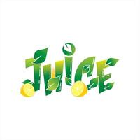 a logo for juice juice juice juice is displayed vector
