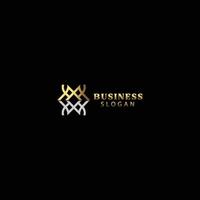 Letters MW or WM structure architect monogram. vector