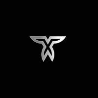 Modern Letter X or XX monogram with eps 10. vector