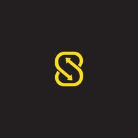 Letter S Logo design idea for brand use with eps 10 files. vector